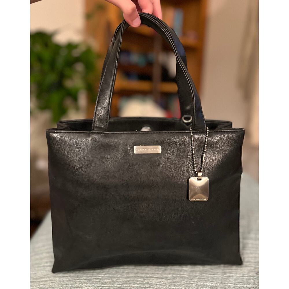 Leather handbag By Evan Picone